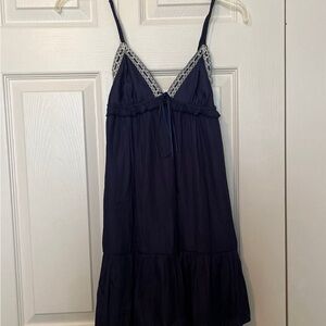 Elegant Navy Mini Dress